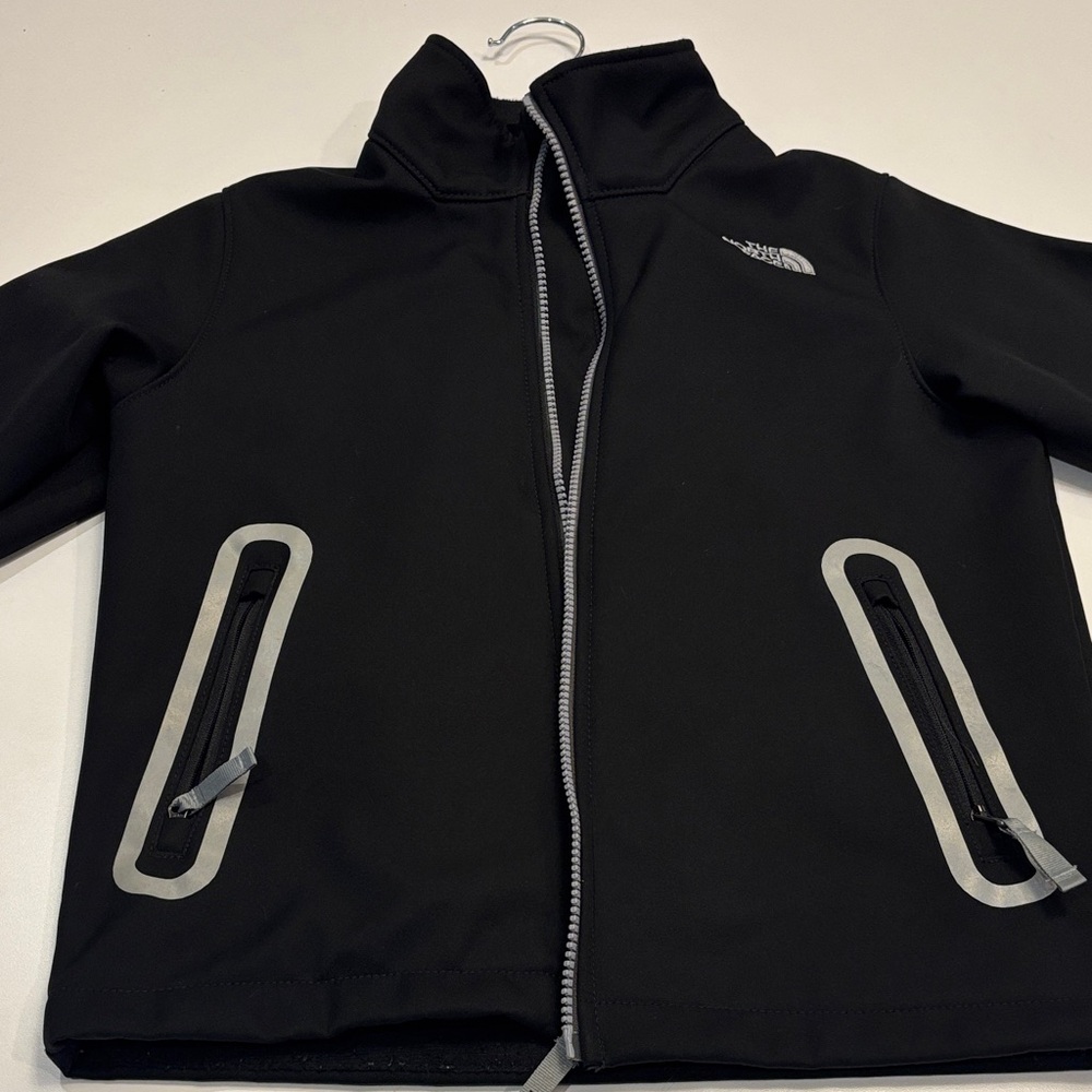 The North Face Boy Sz S Apex Bionic Jacket  Full Zip Reflective feature